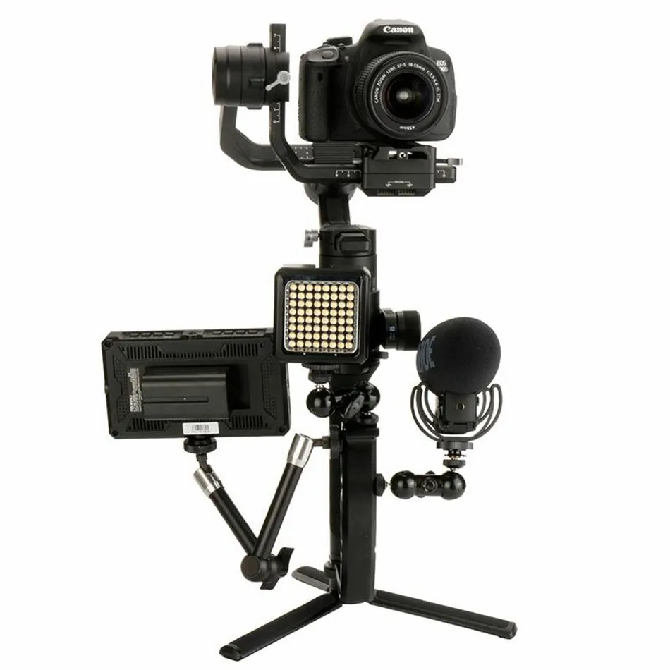 RISE для Dji Osmo Mobile 2 Ronin S карданный подвес L кронштейн трансмаунт мини двойная ручка