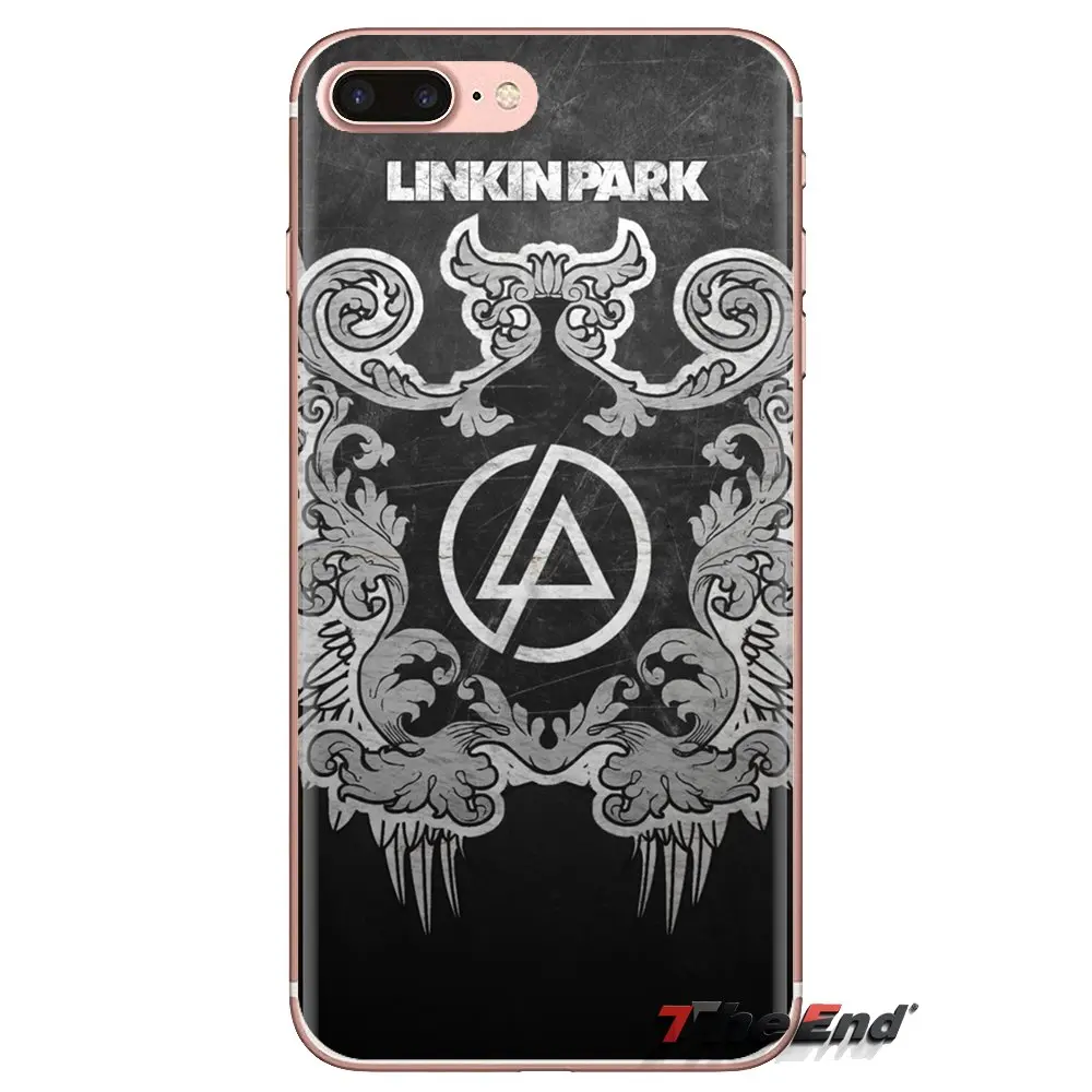 Прозрачный мягкий чехол для Xiaomi Redmi 4A S2 Note 3 3S 4 4X 5 Plus 6 7 6A Pro Pocophone F1 Music Linkin park |
