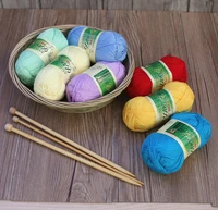 50gball natural bamboo cotton hand knitting yarn baby cotton yarn b