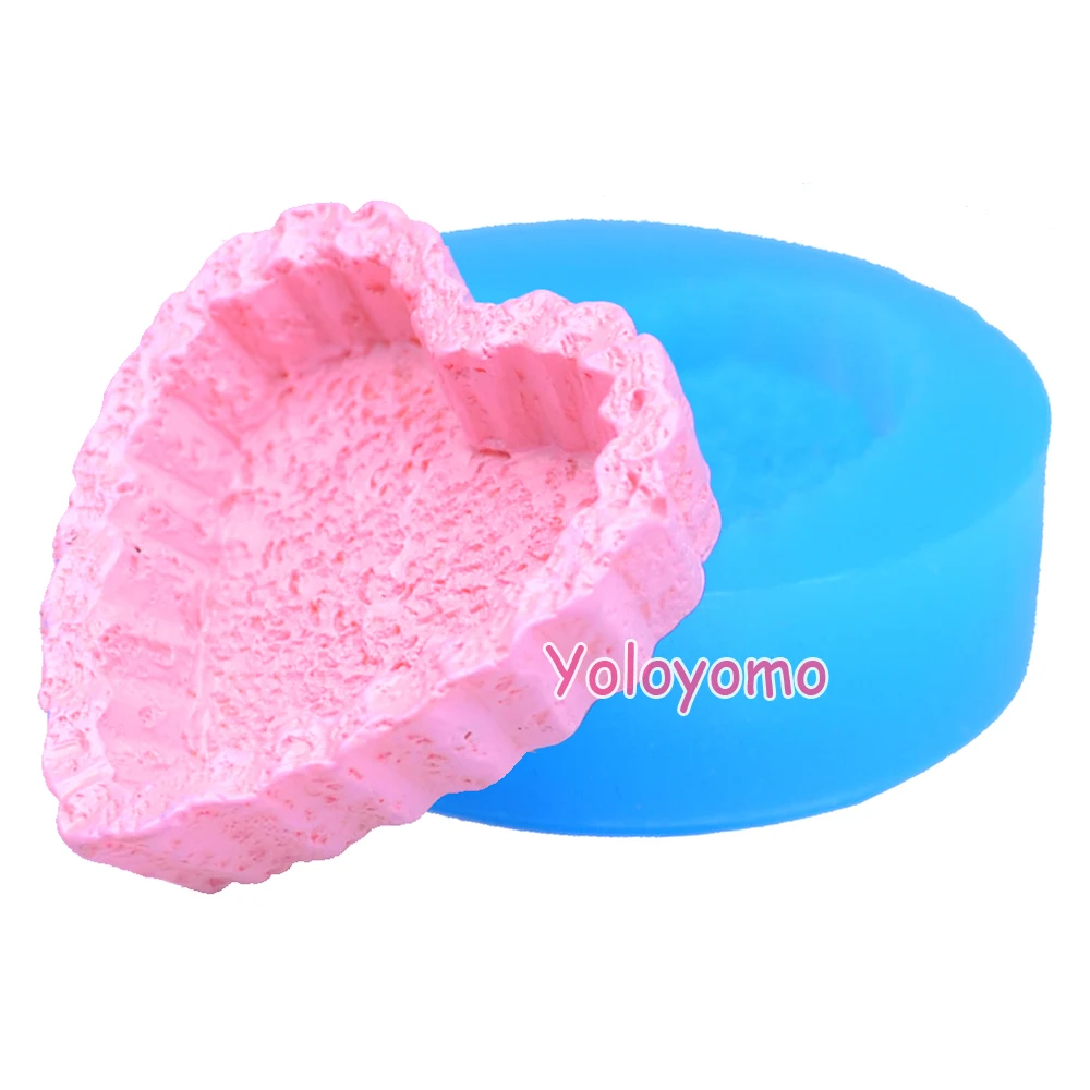 Q180YL 30 8 мм капкейк сердечко Tart/Нижняя силиконовая форма-форма для торта помадка