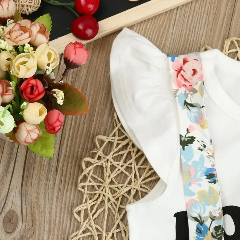 Детская одежда комплект из 2 предметов для маленьких девочек: футболка + юбка