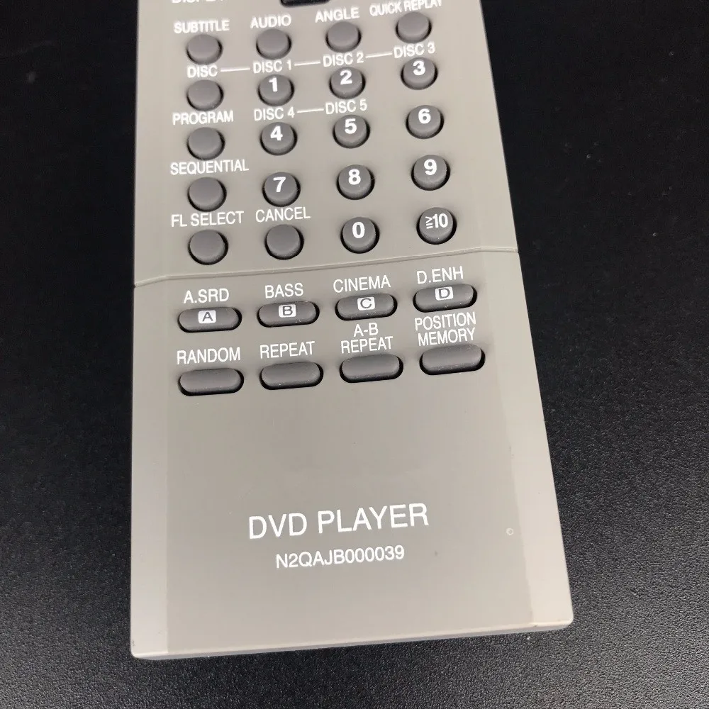 N2QAJB000039 для Panasonic DVD плеер Пульт дистанционного управления Fernbedienung