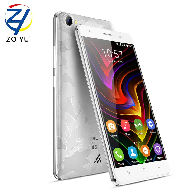 OUKITEL C5 pro Смартфон 4 Г LTE Android 6.0 Зефир Мобильного телефона MTK6737 Quad-core 1.3 ГГц 2 ГБ + 16 5.0HD