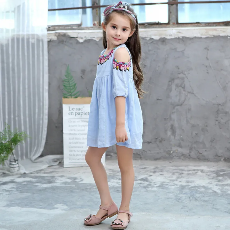 Новинка 2019 летнее платье для девочек детская одежда нарядное розовое принцессы с