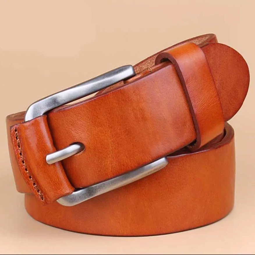 2016 Fashion Genuine Leather Men Belts Luxury For Men Men's Luxury Brand Fashion Leather Belt