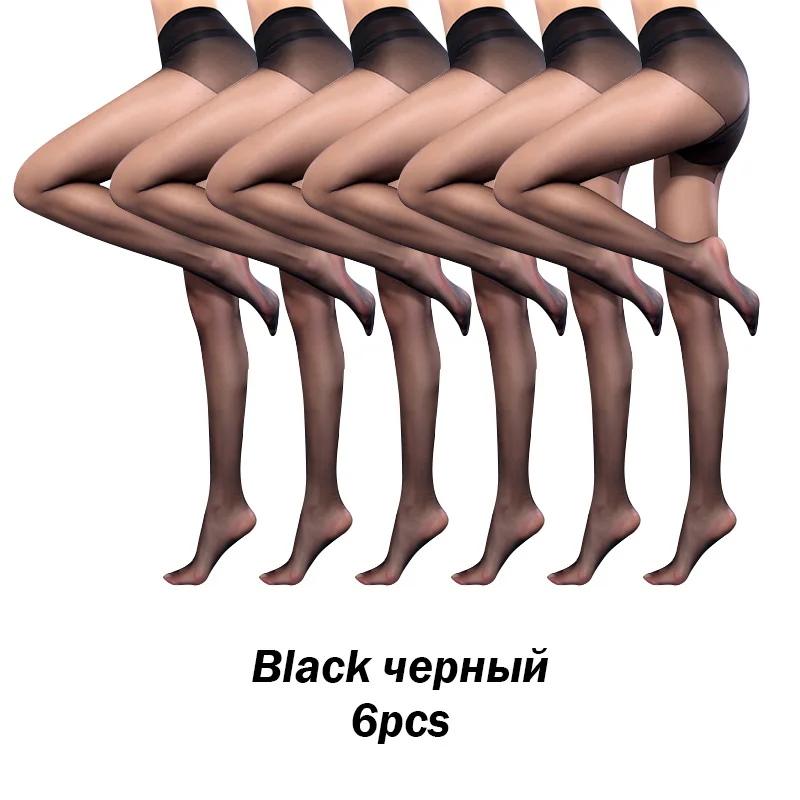 6 black BONAS, 3 шт./лот, 12D, тонкие женские колготки, плюс размер, колготки для женщин, одноцветные, дышащие, нейлоновые колготки, сексуальные колготки, Collant Femme - Цвет: 6 black
