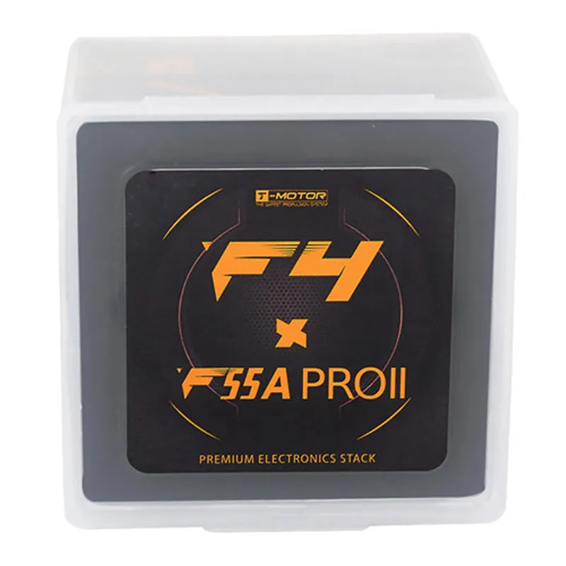 T-MOTOR Контроллер полета Tmotor F4 и F55A PRO II 6S 4 в 1 BLHELI_32 ESC стек для FPV Racing Drone quadcopter Multirotor