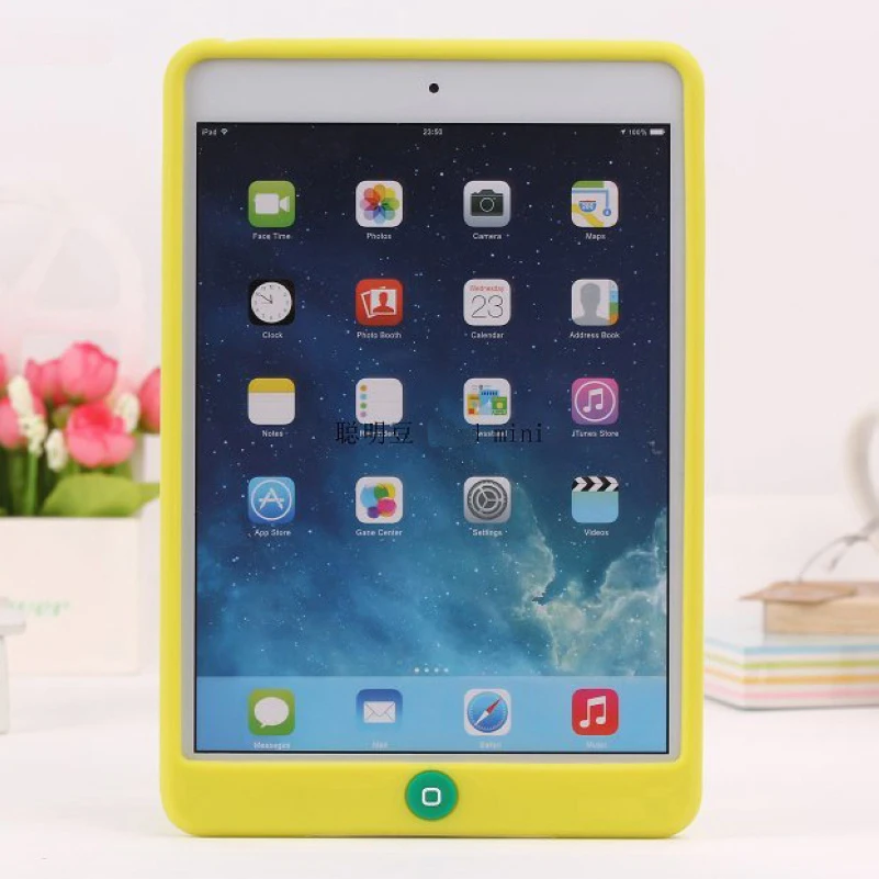 Для Apple нового iPad 9 7 дюйма 2017 и 2018 Smart Bean Jelly милый силиконовый мягкий гелевый
