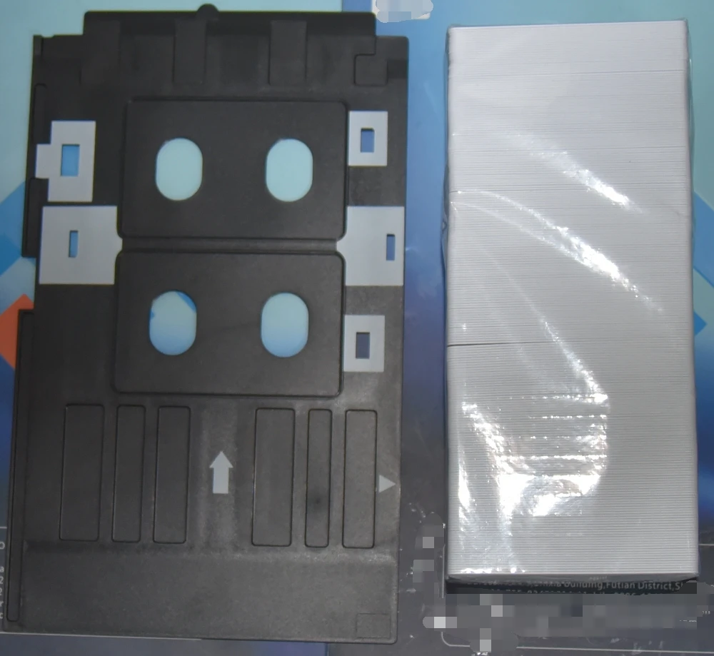

Grade A for EPSON R200 R210 R220 R230 R300 R310 R320 R350 Inkjet PVC Card ID Card 230 pcs +1PCS Tray