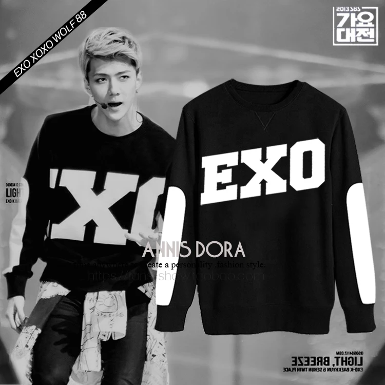KPOP EXO SBS BLACK LUHAN TAO KAI KRIS BAEKHYUN CHANYEOL CHEN SOHU SEHUN XIUMIN раскладываемые по номерам