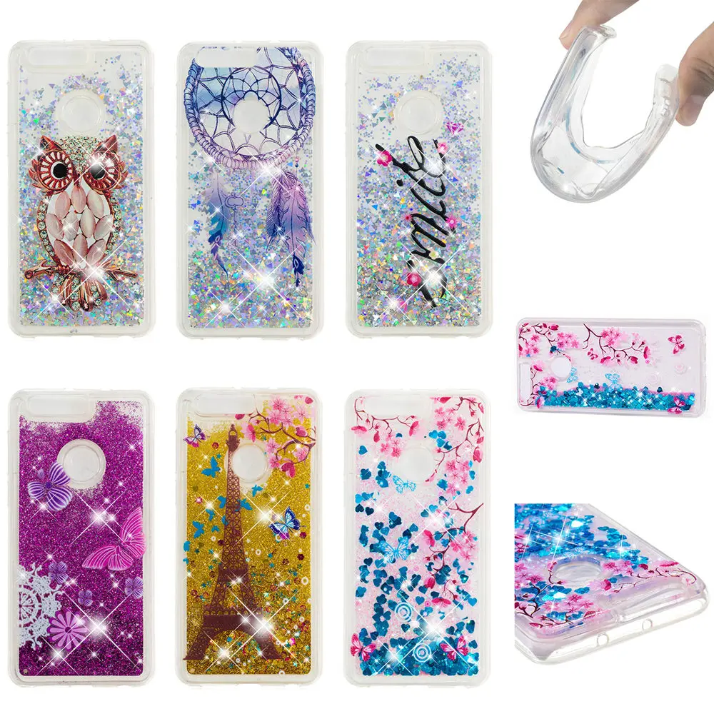 Quicksand Case For Huawei Honor 8 Dynamic Liquid Glitter Stars Phone Cover Coque Shell FRD-AL10 FRD-L09 FRD-L19 FRD AL10 L09 L19 |