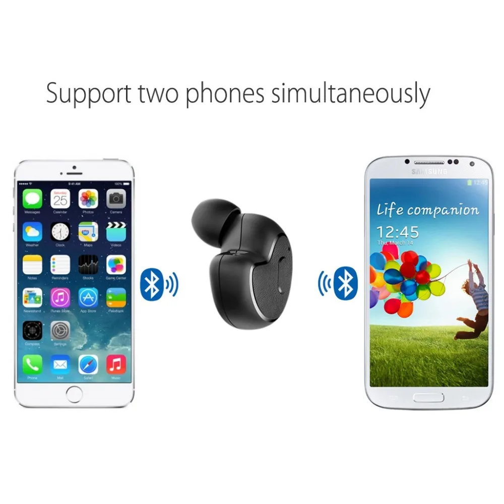 Avantree Мини Bluetooth Наушники V4.1 с микрофоном плотно прилегающие беспроводные
