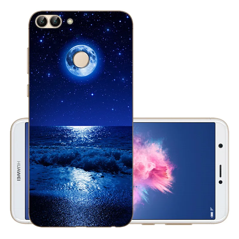 YLH22 CROWNPRO для huawei P умный чехол, Мягкий ТПУ силиконовый чехол, P умный чехол, чехол для телефона для Coque huawei P Smart Capa Enjoy 7S - Цвет: YLH22