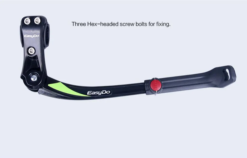 MTB велосипед Kickstand парковка стойки MTB горный велосипед Поддержка боковой удар подставка для ног Brace 24 ''-29'' регулируемый 35-42 см