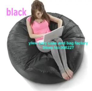 Круглая сумка для обивки фасоли островная Подушка Кресло мешок расслабляющие