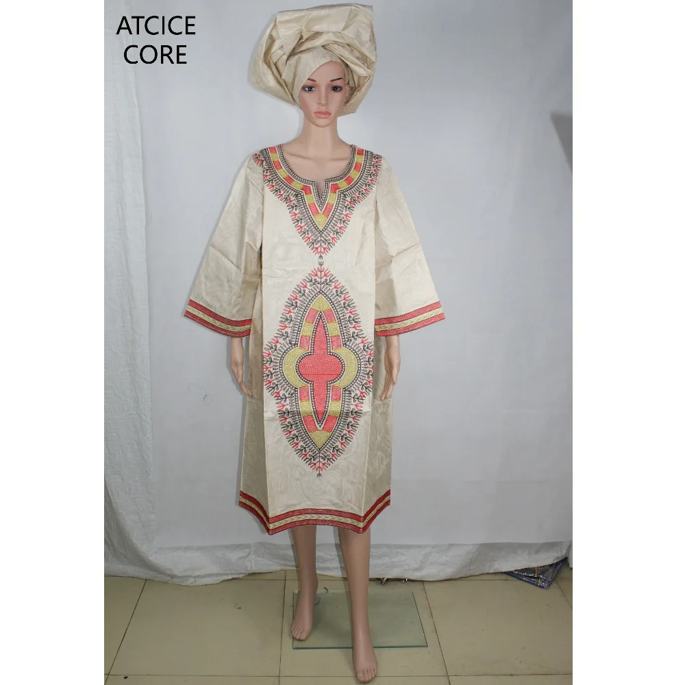 Африканские платья для женщин модный дизайн новый африканский базин вышитый