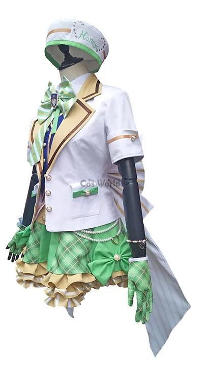 Костюм для косплея Love Live блейзер шапка Koizumi Hanayo аркадная игра II рубашка жилет