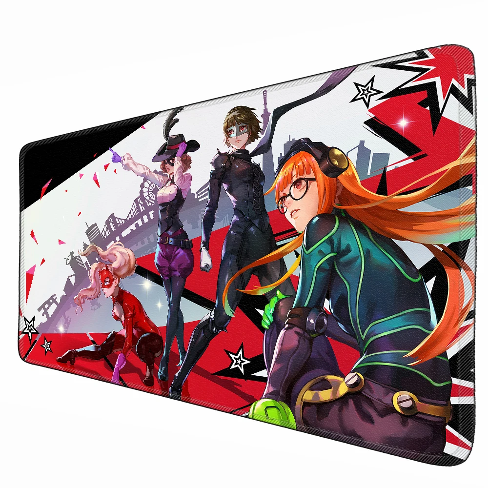 YIMAOC 30*60 cm Large Mouse Pad Gamer Mousepad Rubber Gaming Desk Mat with Locking Edge Persona 5 - Цвет: MP7 30x60cm