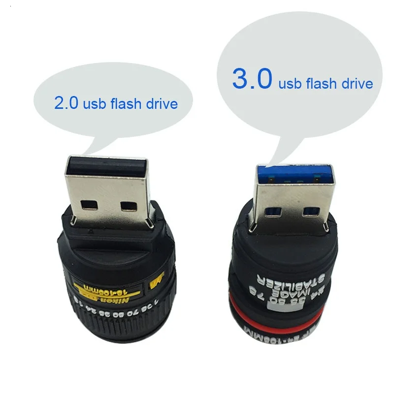 Флеш-накопитель 16 ГБ, usb флеш-накопитель 2,0, 4 ГБ, 8 ГБ, 16 ГБ, 32 ГБ, 64 ГБ, 128 ГБ, usb флеш-накопитель 128 ГБ, мультяшная зеркальная камера, карта памяти usb