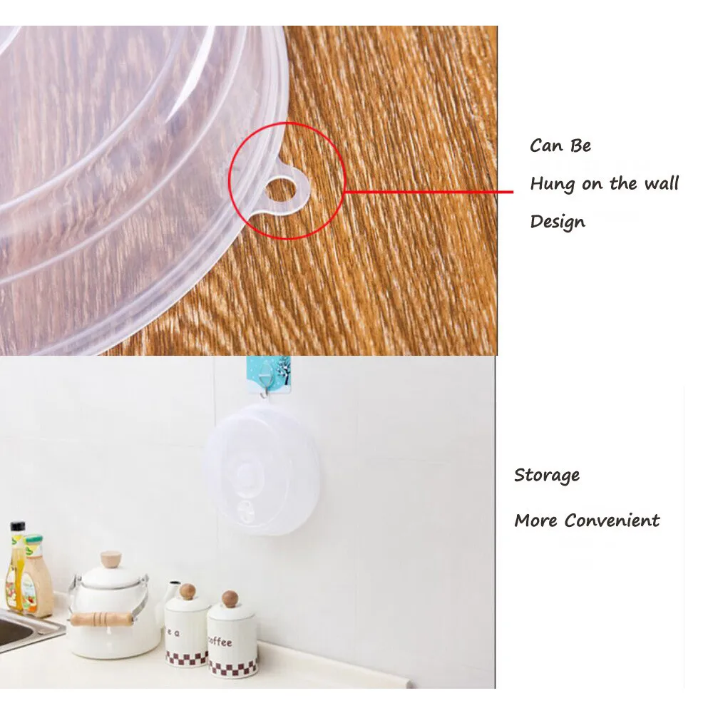 1 шт. Крышка для пищевых продуктов крышка микроволнового масла герметичная с