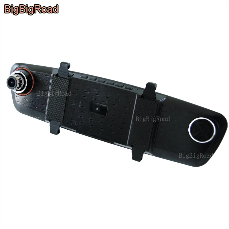 BigBigRoad Видеорегистраторы для автомобилей синий Экран Зеркало заднего вида видео