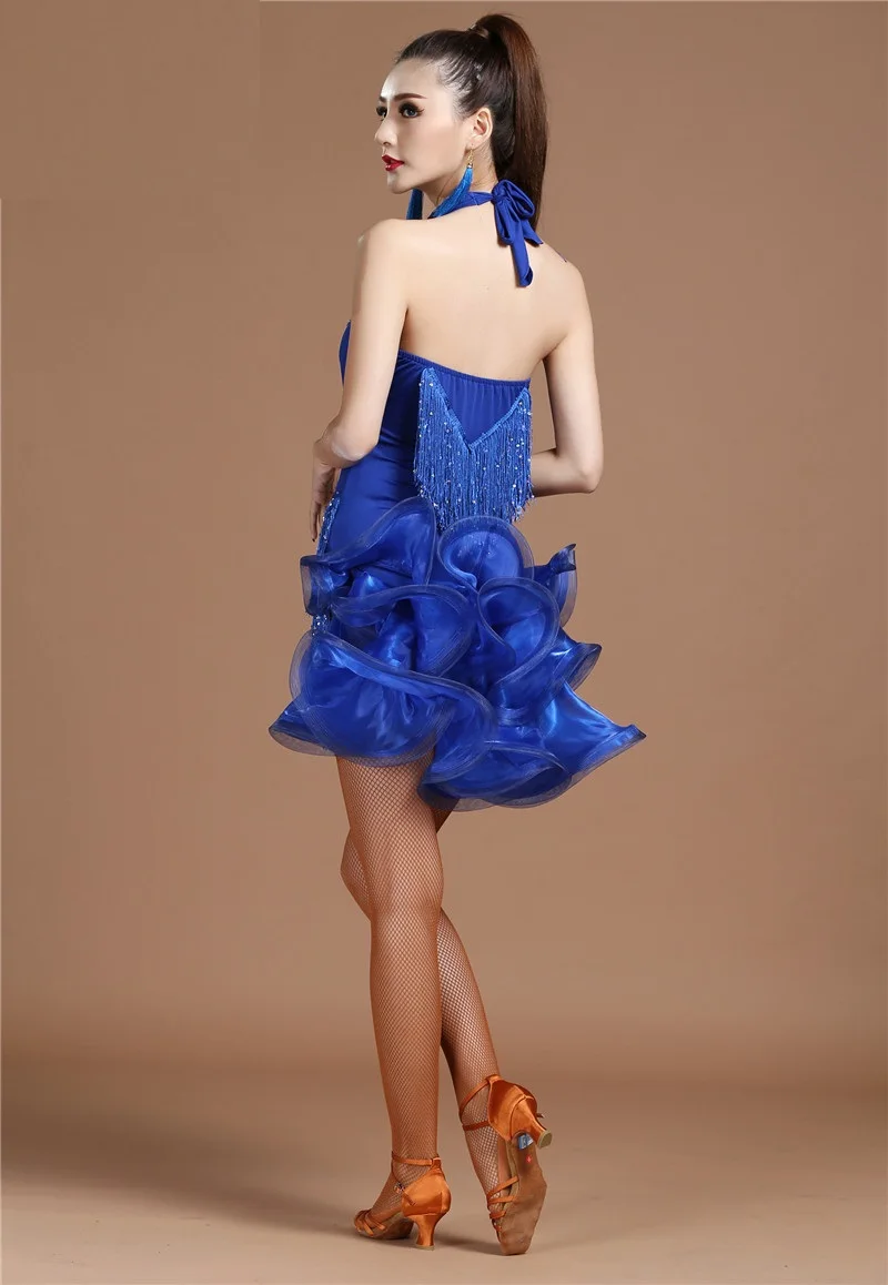 Женское бальное платье для взрослых короткое элегантное латиноамериканских