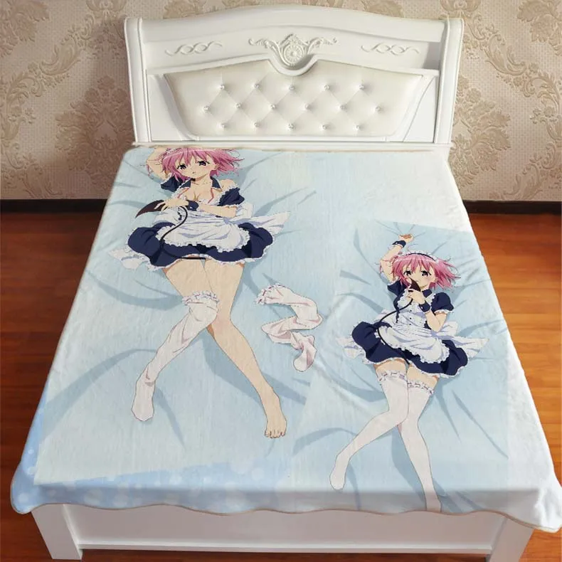 6 Аниме Манга To Love Ru Throw Одеяло 001 - Цвет: 6