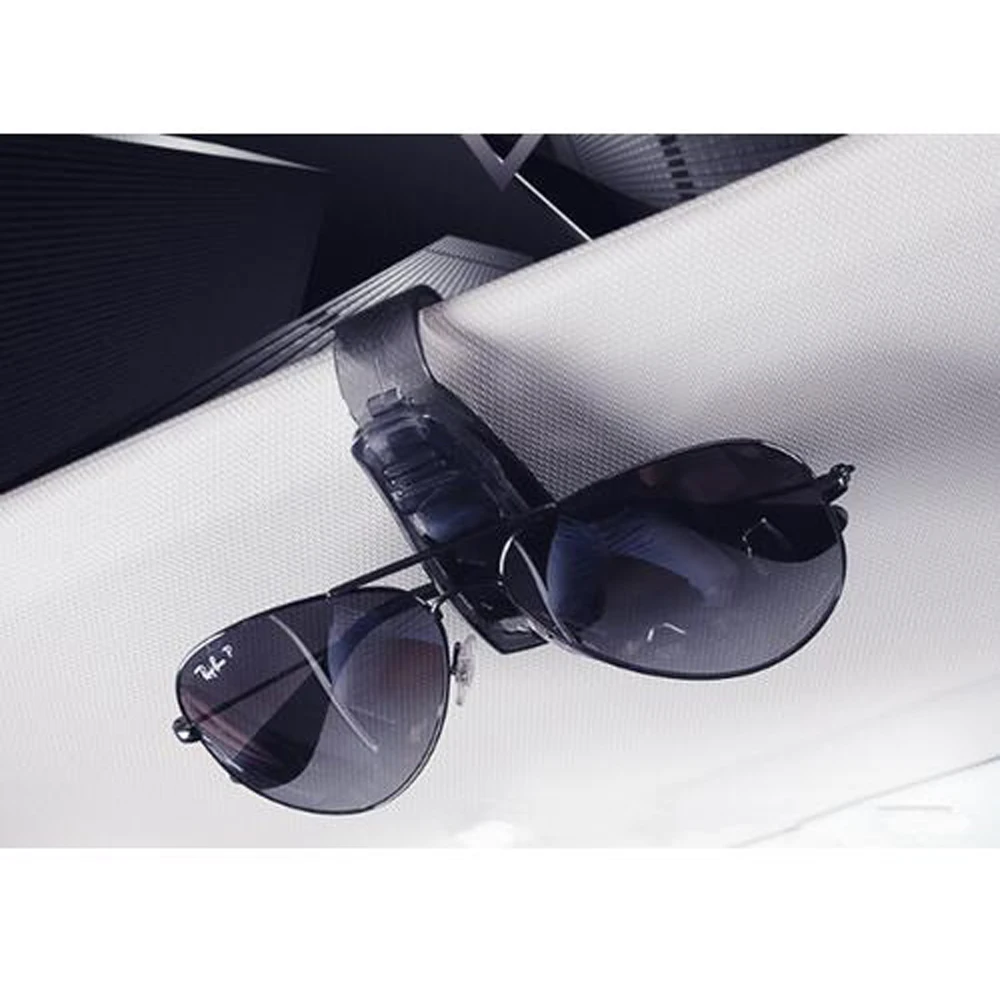 Car Accessory Sun Visor Sunglass Glasses Clip Ticket Holder Stand for Jeep Cherokee Comanche Commander Commando Compass Dispatch |