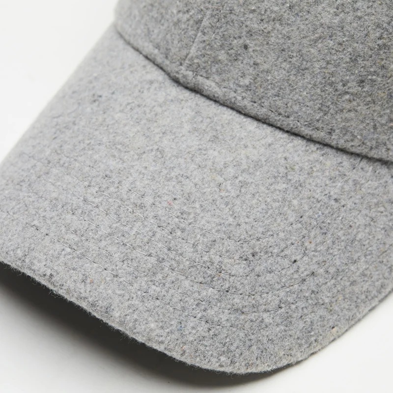 Мужские и женские зимние шерстяные бейсболки Sanpback, женские шапки, мужские зимние теплые бейсболки, регулируемые 55-60 см