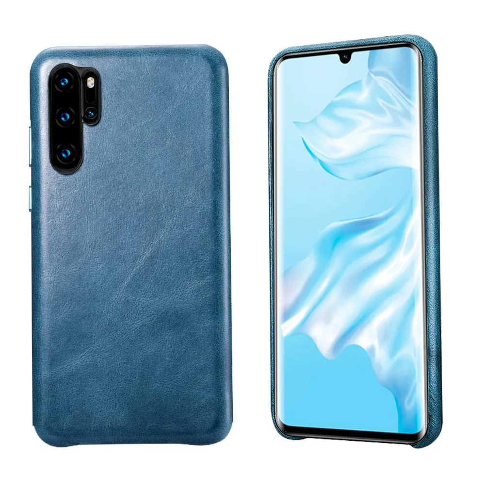 2019 фирменный Модный чехол накладка Xoomz из натуральной кожи для Huawei P30 в розничной