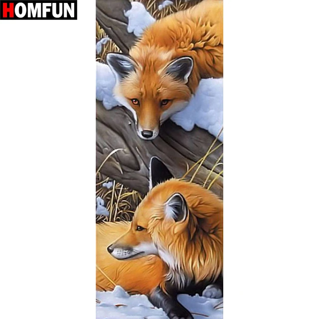Черный HOMFUN полная квадратная/круглая дрель 5D DIY Алмазная картина "Love animals" 3D вышивка крестиком 5D домашний Декор подарок A07550 - Цвет: Черный