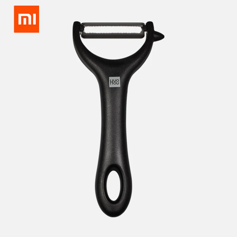 Xiaomi Mijia Youpin Huohou Дыня и фрукты Овощечистка из нержавеющей стали фрукты Овощечистка Многофункциональный строгальный нож - Цвет: Черный