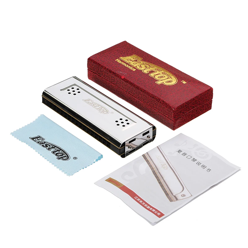 EASTTOP T16 2 гармоника с 16 отверстиями двумя сторонами мелодиями C G Key Woodwind Instruments