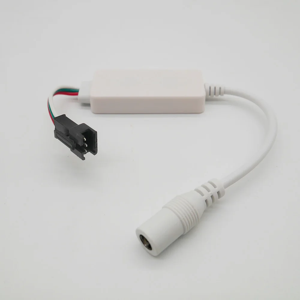 DC5V DC12-24V Magic Home светодиодный SPI контроллер адресуемый 2048 пикселей мини WiFi контроллер для WS2811 SK6812 WS2812B Светодиодная лента