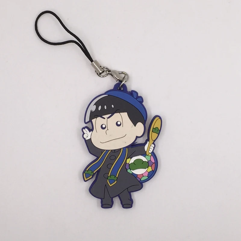1 шт. резиновый брелок Osomatsu-san Osomatsu San редкие ремешки для косплея | Игрушки и хобби