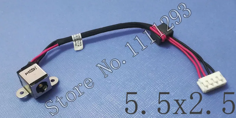 Разъем питания постоянного тока 1 шт./лот с кабелем для ноутбука Lenovo IdeaPad Y400 Y410P Y430P
