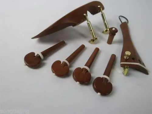 

2 набора классных фитингов для скрипки из дерева jujube, красивый декор