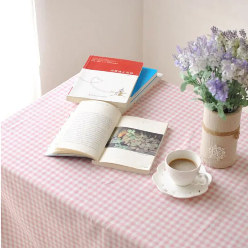 Страна Скатерти хлопковая льняная скатерть для домашнего декора протектор