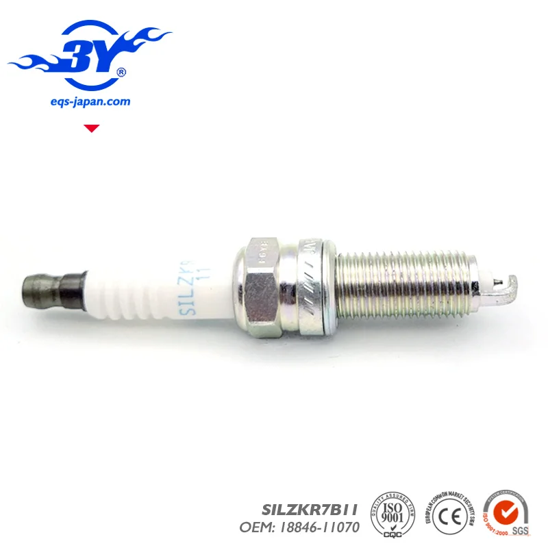 6 шт./лот. SILZKR7B11 18846 11070 иридиевая Свеча зажигания SILZKR7B 11 для 1884611070 VXUH22I IXUH22I IXUH22