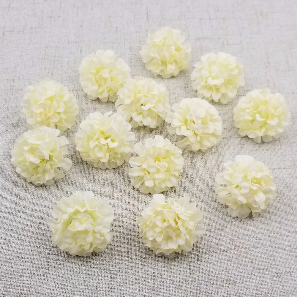 30 шт./лот искусственные цветы шелковая Гортензия цветок для свадебной вечеринки