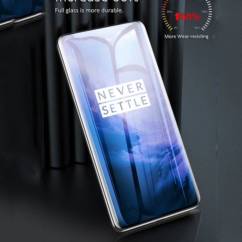 Для Oneplus 7 Pro закаленное стекло Полный экран протектор для One plus 7 Oneplus7 Pro Защитное стекло для экрана Защитная стеклянная пленка