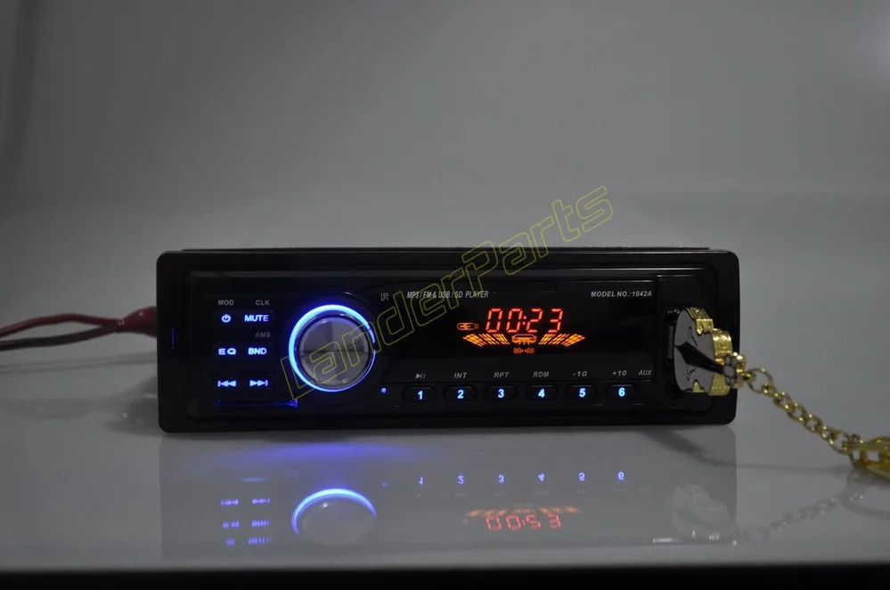 Поступление сезона 2015 г. 12V автомобиль радио плеер FM MP3 автомобильный аудио с