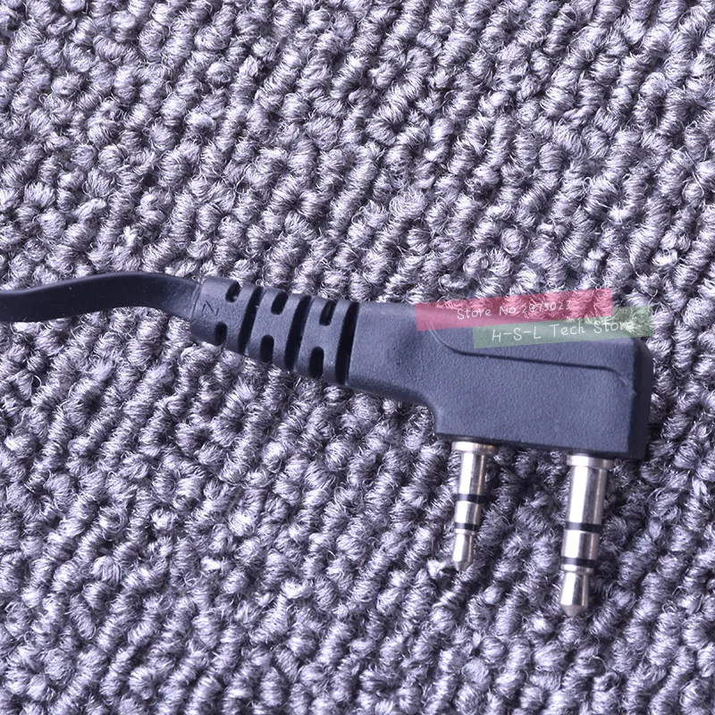 Горячая Распродажа портативная рация с микрофоном гарнитура для колокольчиков K