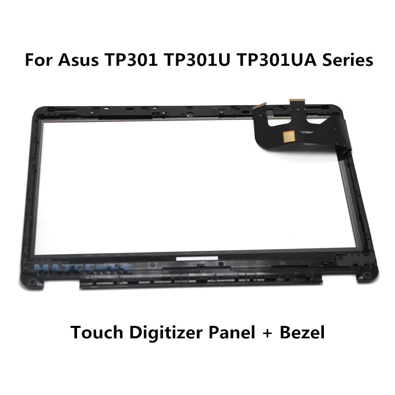 Для Asus Transformer Book Flip TP301 TP301UA TP301UJ TP301UA-DW стеклянный сенсорный экран с рамкой |