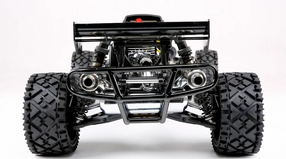 1/5 Baja двухрядная выхлопная труба с глушителем для RC Gas автомобиль BAJA DDM двойная 85299