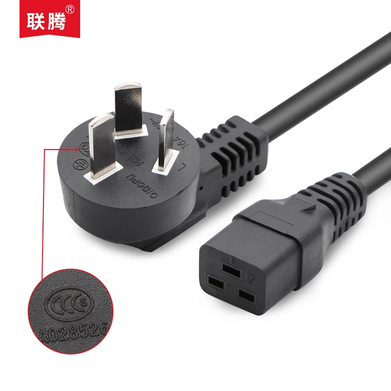 Стандартный красивый Европейский стандарт Biaoying. UPS/PDU сервер шнур питания 1 5 16A