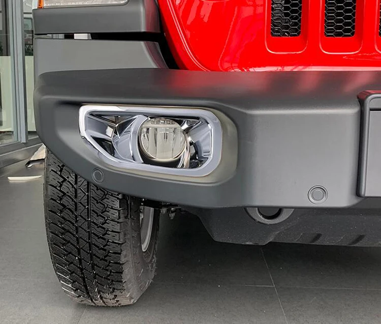 Автомобильные аксессуары наклейки ABS передняя и лампа заднего противотуманного