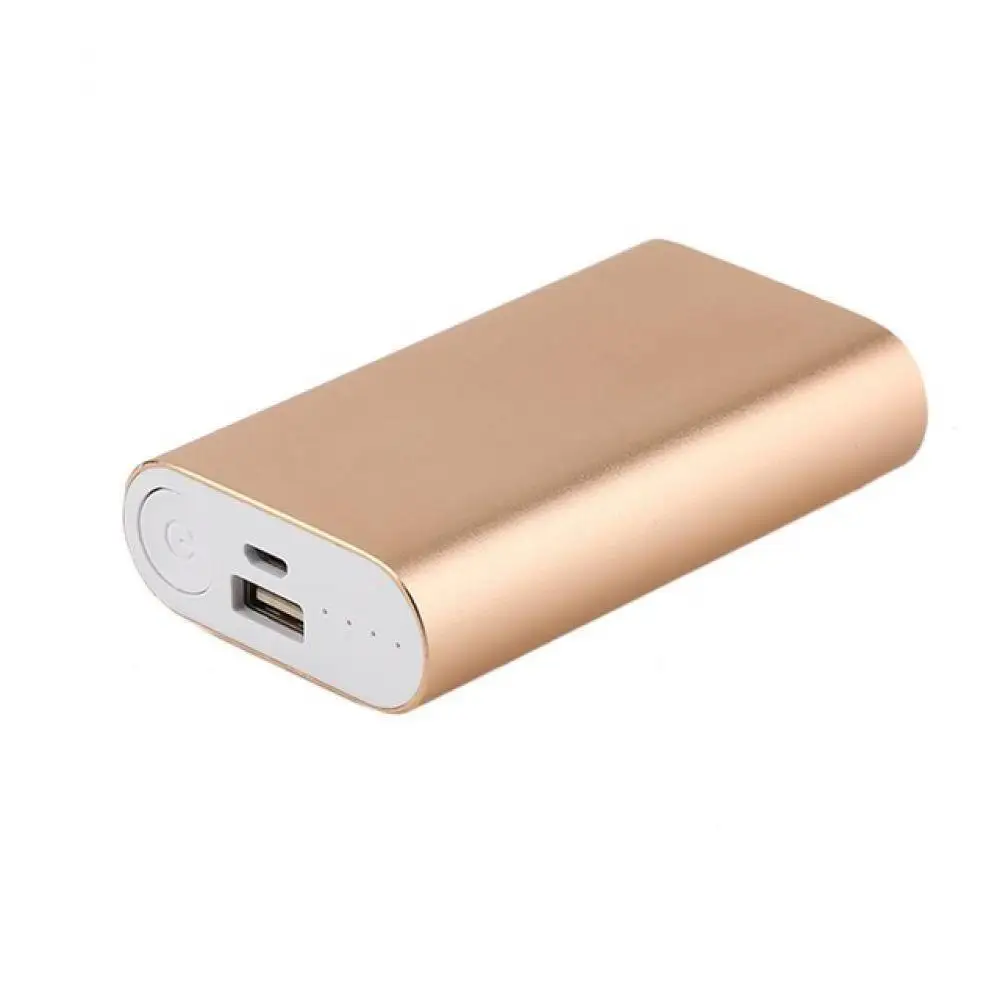 5600 мАч портативный размер usb Зарядка Внешний внешний аккумулятор чехол 2*18650