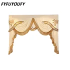 Украшение балдахин Европейский роскошный элегантный вышитый занавес и балдахин