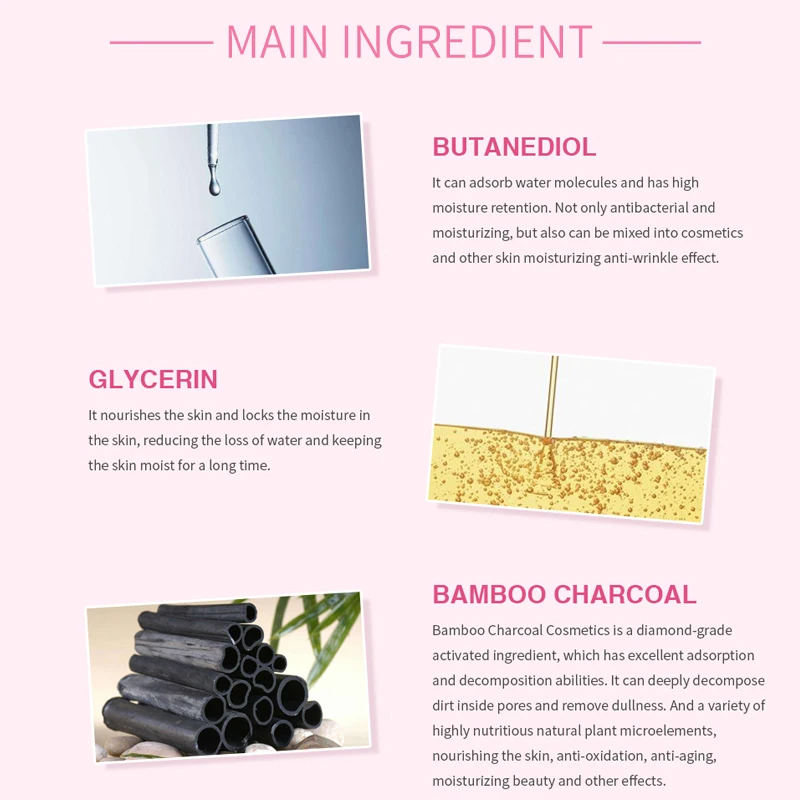 3 шт. Активный кислород пузырь маска Для женщин Детокс увлажняющая для лица